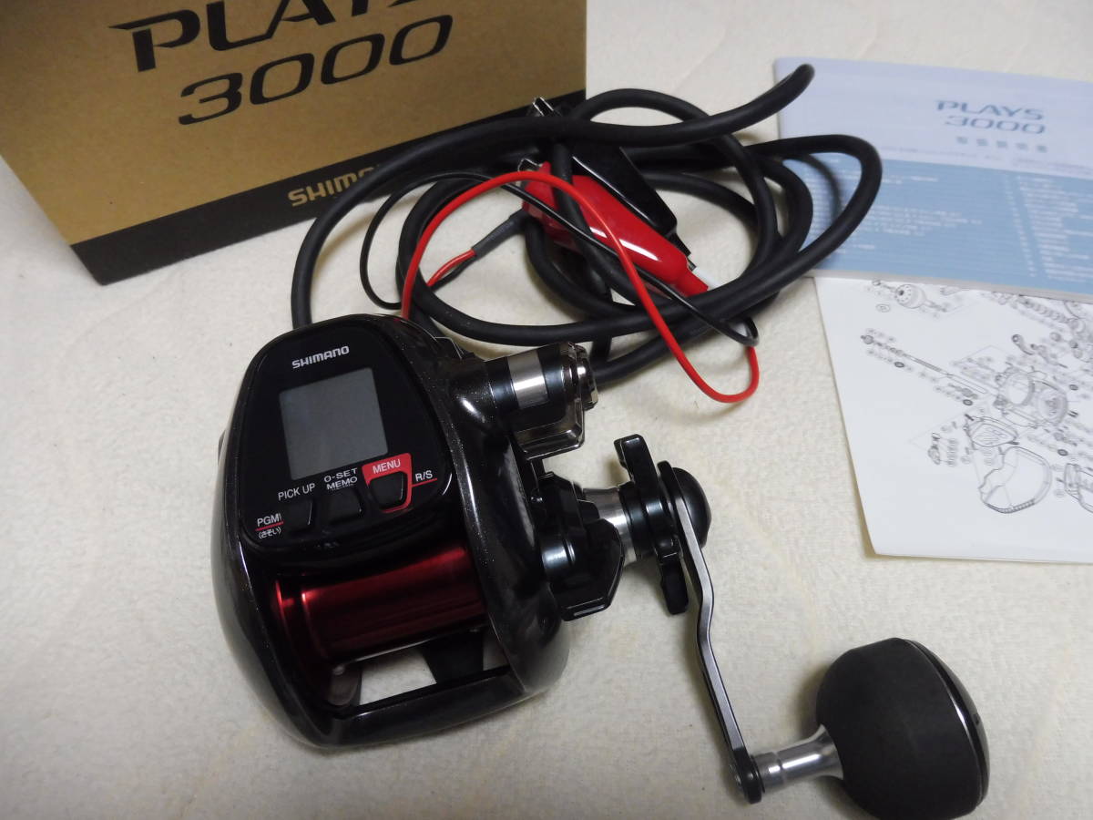 シマノ 16 プレイズ 3000 中古 電源コード付き
