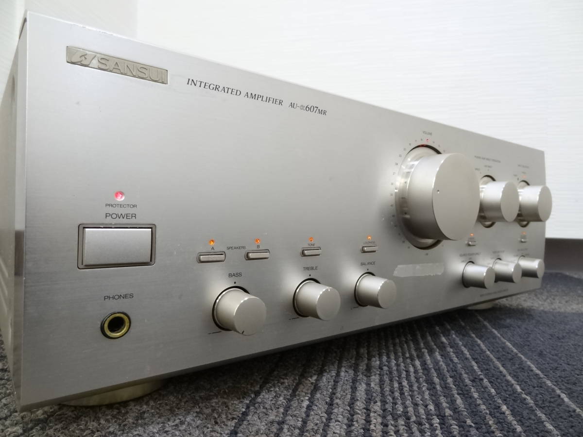 必見】 SANSUI 山水 サンスイ AU-α607MR アンプ プリメイン 必見】 SANSUI 山水 サンスイ AU-α607MR アンプ プリメイン