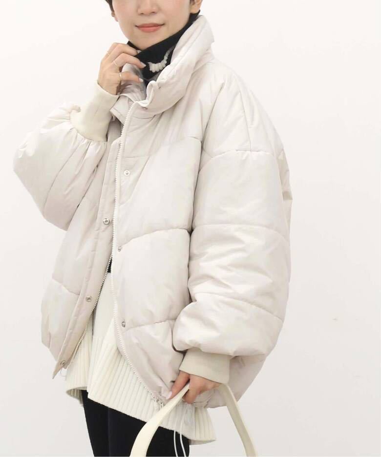 Deuxieme Classe ★ナカワタ Jacket 中綿　美品ドゥーズィエムクラス　ダウンジャケット　アウター　ブルゾン　アパルトモン　AP STUDIO