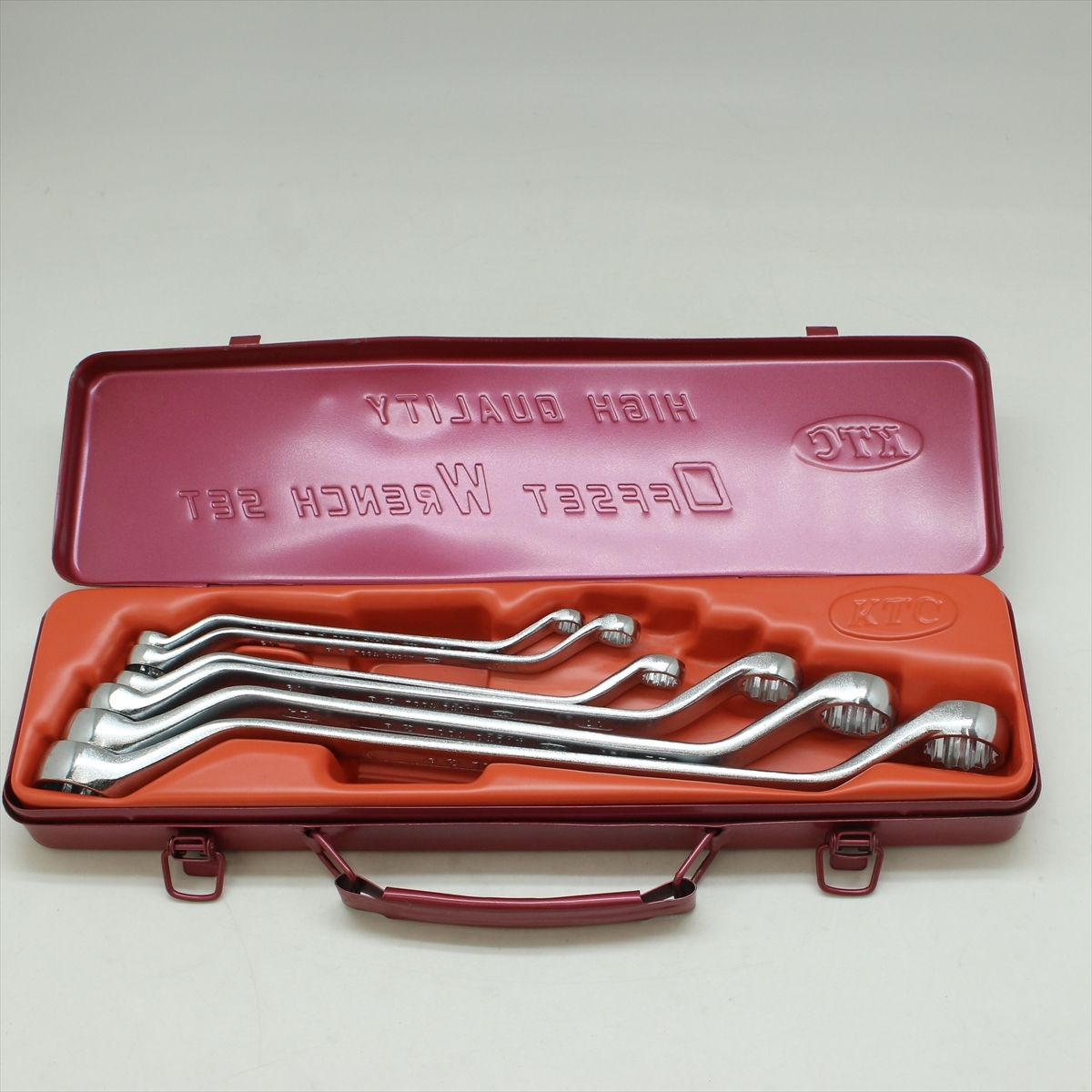 ▽ KTC オフセット レンチセット ロング めがねレンチセット 6本 美品