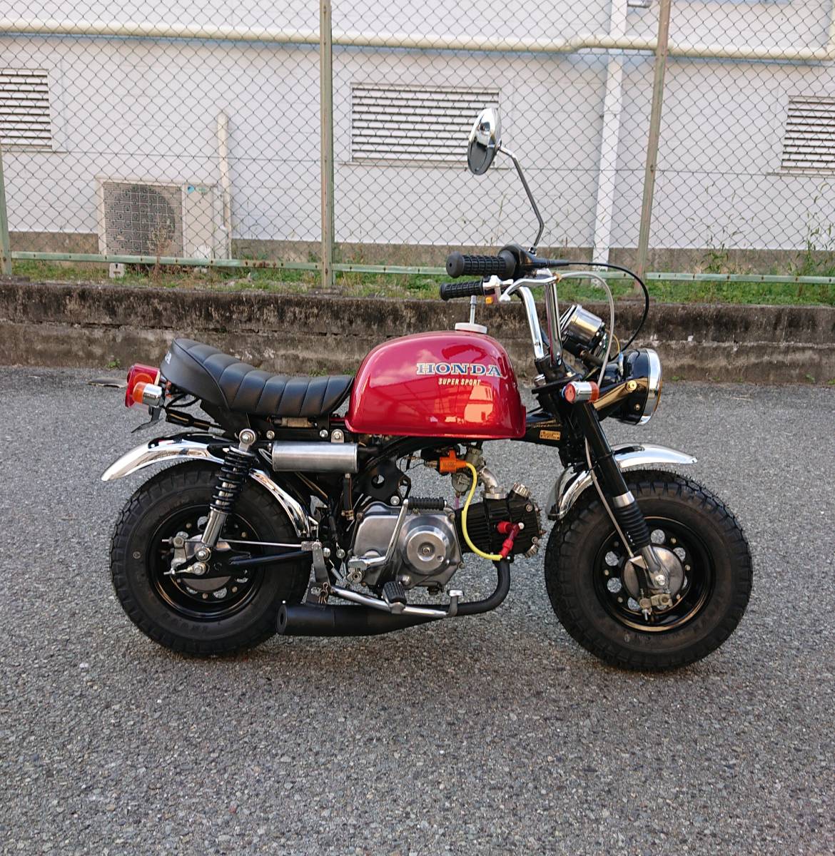 モンキー ヨンフォア cb400f仕様 ローダウン カスタム 12v 車体 ゴリラ