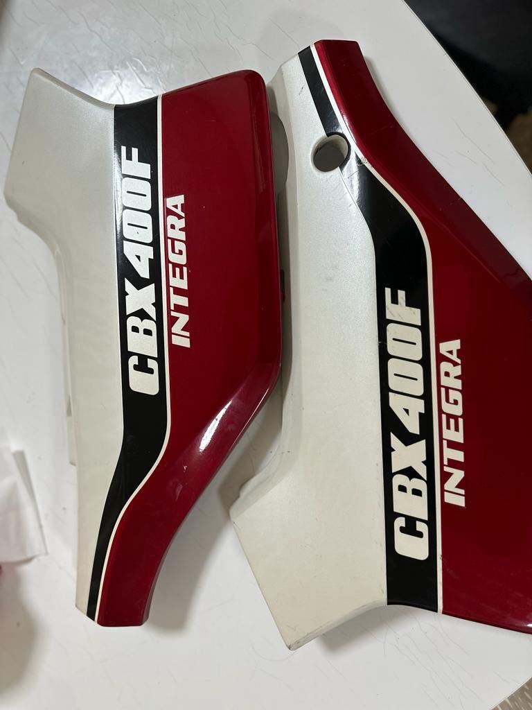 ホンダ CBX400F インテグラ サイドカバー 当時物 HONDA CBX550F 旧車 