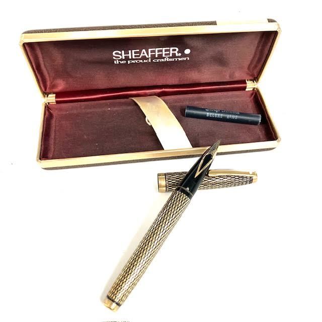 仙105 SHEAFFER 万年筆 インペリアル 14K G.F ペン先 14K AUST 仙105 SHEAFFER 万年筆 インペリアル 14K G.F ペン先 14K AUST