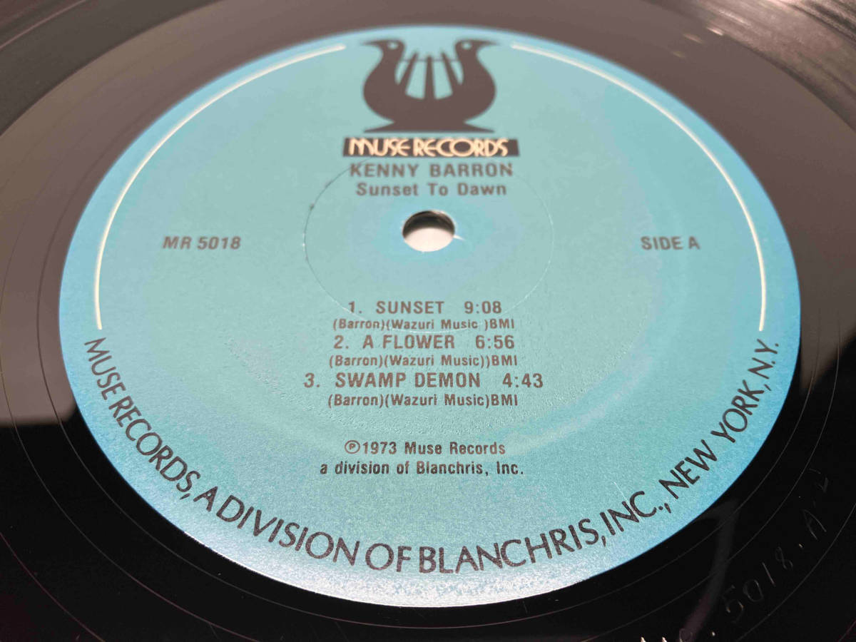 LP Kenny Barron ケニー・バロン / SUNSET TO DAWN MUSE5018