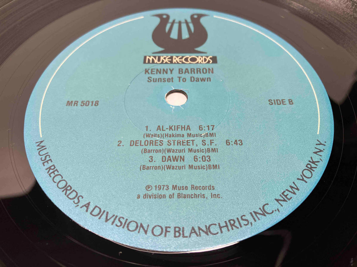 LP Kenny Barron ケニー・バロン / SUNSET TO DAWN MUSE5018