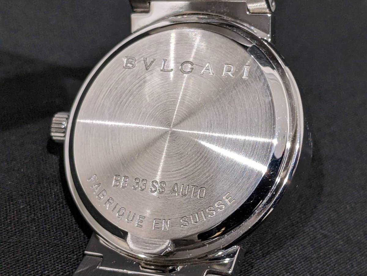40032】BVLGARI ブルガリ ブルガリブルガリ BB 33 SS AUTO 自動巻き 