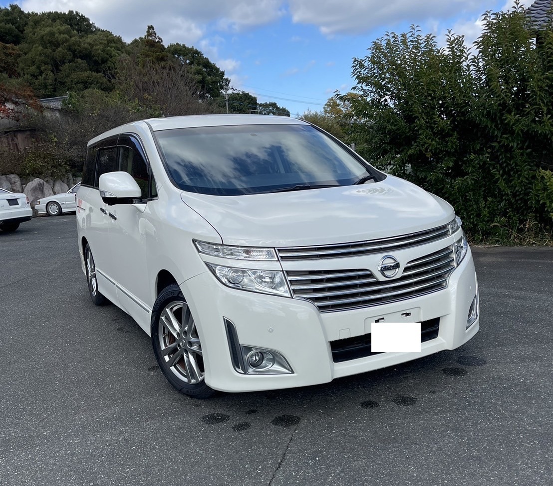24年！人気のエルグランド　250ハイウェイスター　パール！7人乗り！ツインサンルーフ！両側パワスラ！　装備充実！　無料予備車検付！