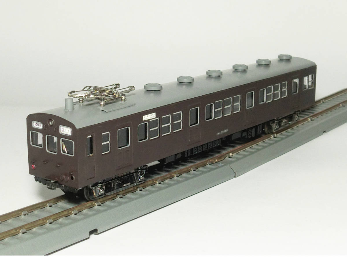 A【鉄道模型】カツミ KTM 国鉄 クモハ73 カツミ HO 国鉄 72・73形 茶色