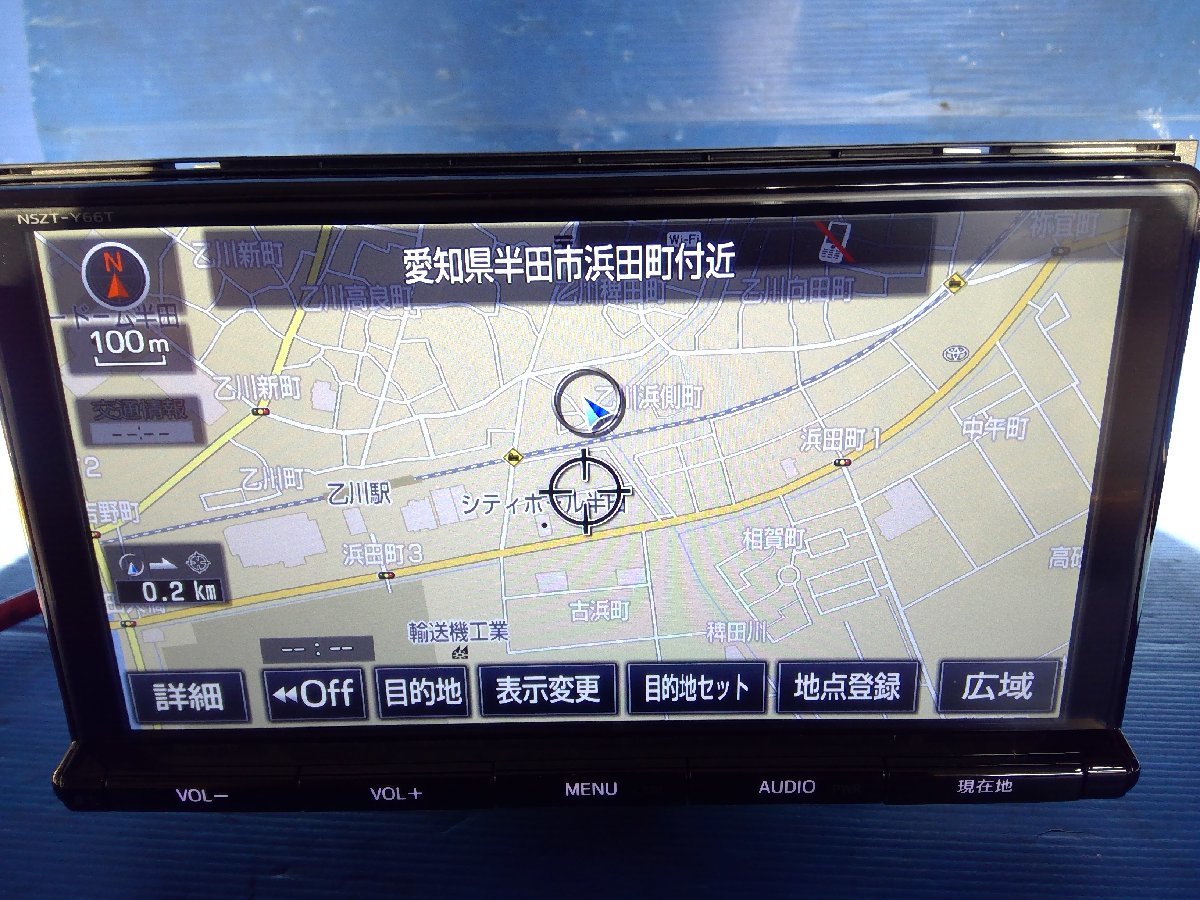 H)カーナビ トヨタ純正 9インチ NSZT-Y66T フルセグ/DVD