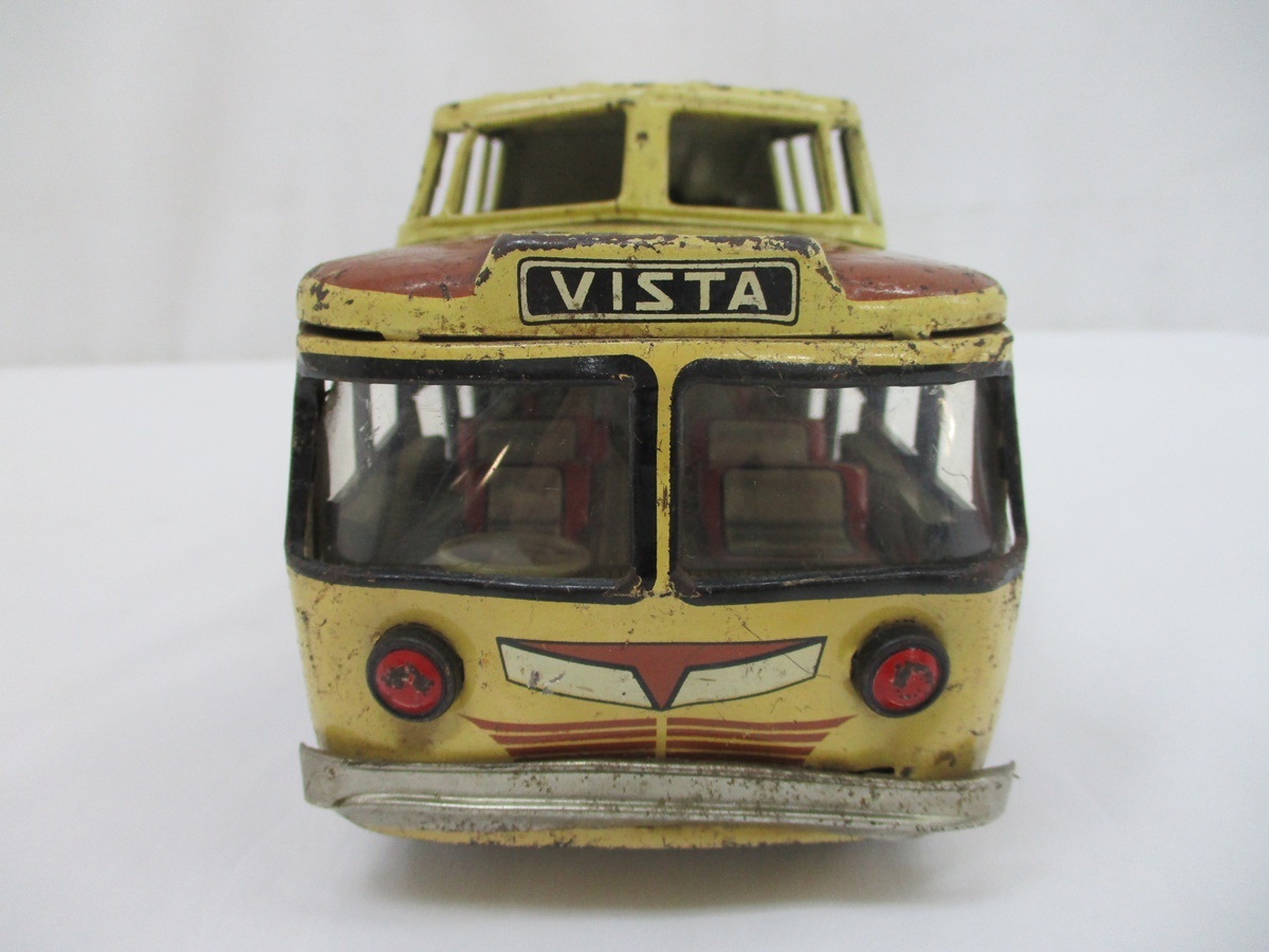 5698G ブリキ 浅草玩具 林製作所 ブリキカー VISTA COACH ビスタコーチ