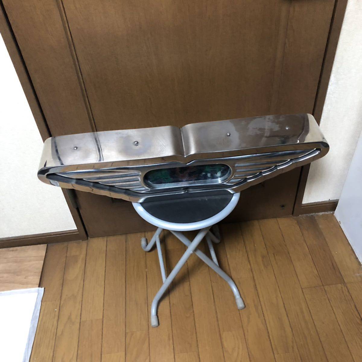 アートフレンド製日野 バスマークアンドン ステンレス 蛍光灯 デコトラ