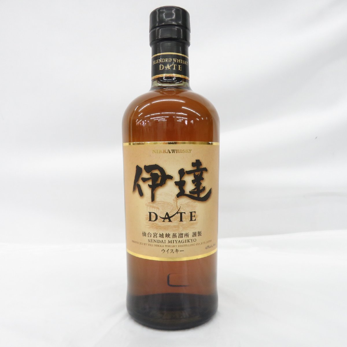 未開栓】NIKKA ニッカ 伊達 DATE 仙台宮城峡蒸溜所 謹製 ウイスキー 