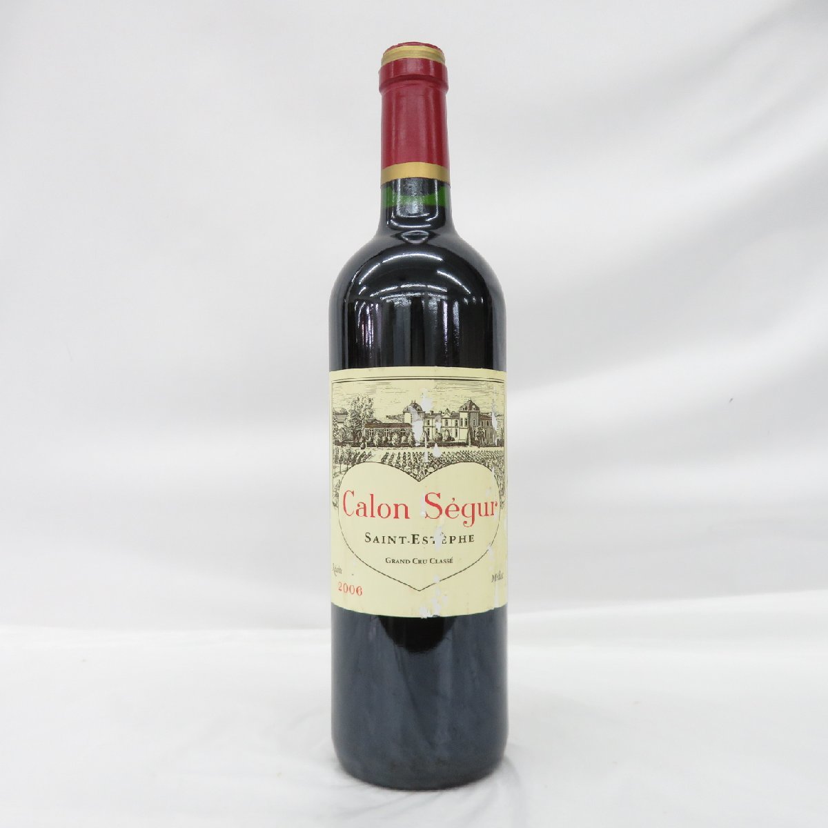 未開栓】Chateau Calon Segur シャトー・カロン・セギュール 2006 赤