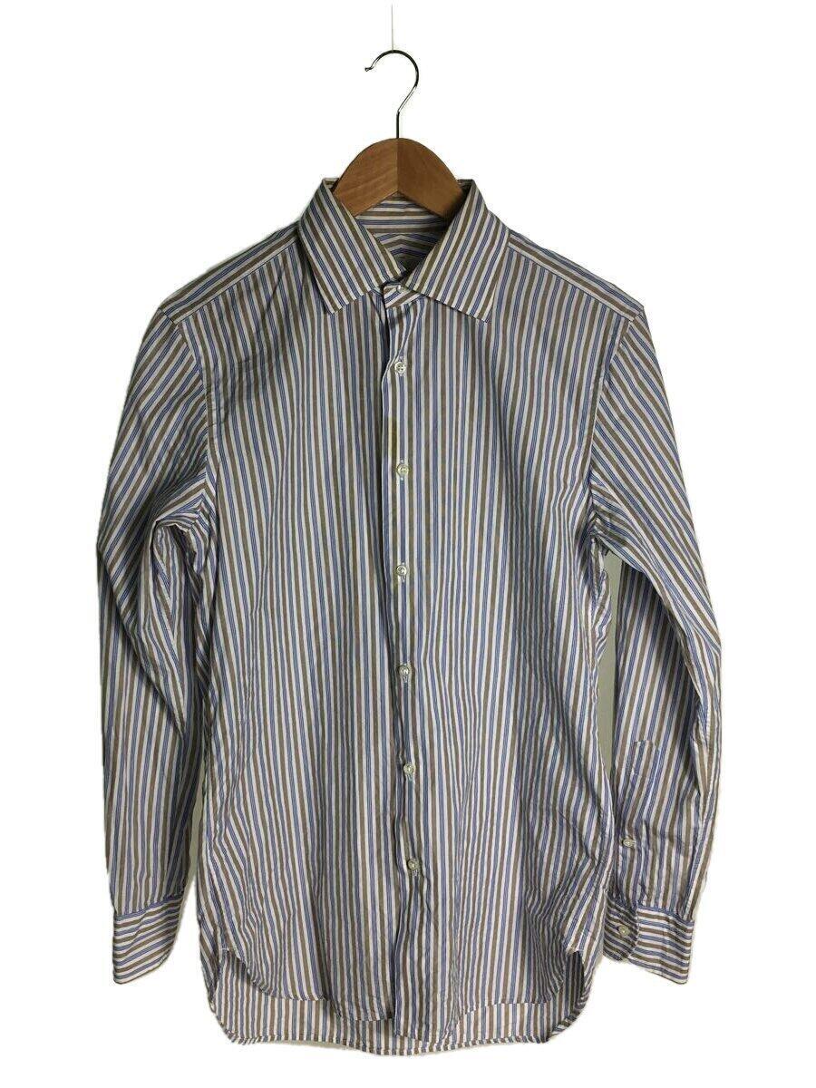 Thomas Mason◆長袖シャツ/38/コットン/ストライプ