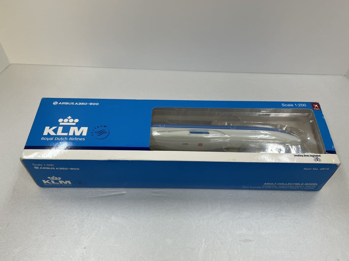 KLMオランダ航空 エアバス AIRBUS A350-900 ホーガンウイングス 0816 1
