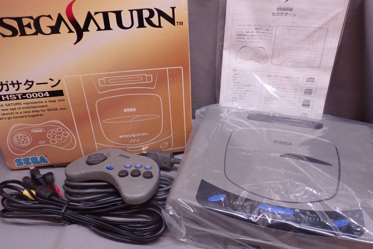 SEGA SEGASATURN HST-0004 セガサターン ゲーム機 箱付き Z11061