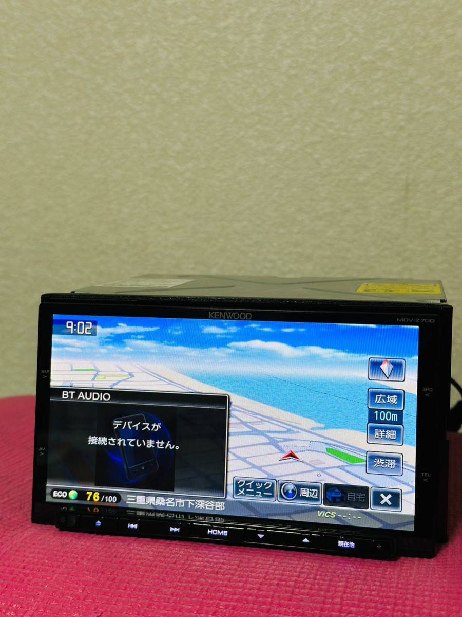 KENWOOD MDV-Z700 カーナビ 未使用 KENWOOD 彩速ナビ MDV-Z700 解説ムービー 1 - YouTube