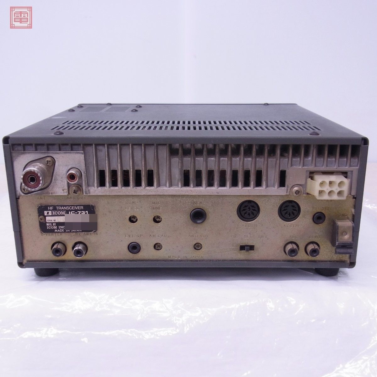 ICOM - アイコム Yahoo!オークション IC-731 AM IC-731・HF帯100W・SSB