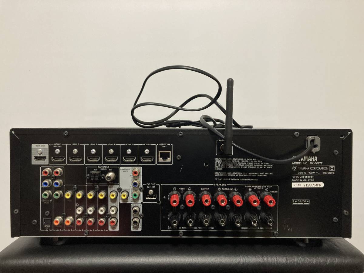 YAMAHA AVアンプ RX-V577 動作品 美品 完動品_2