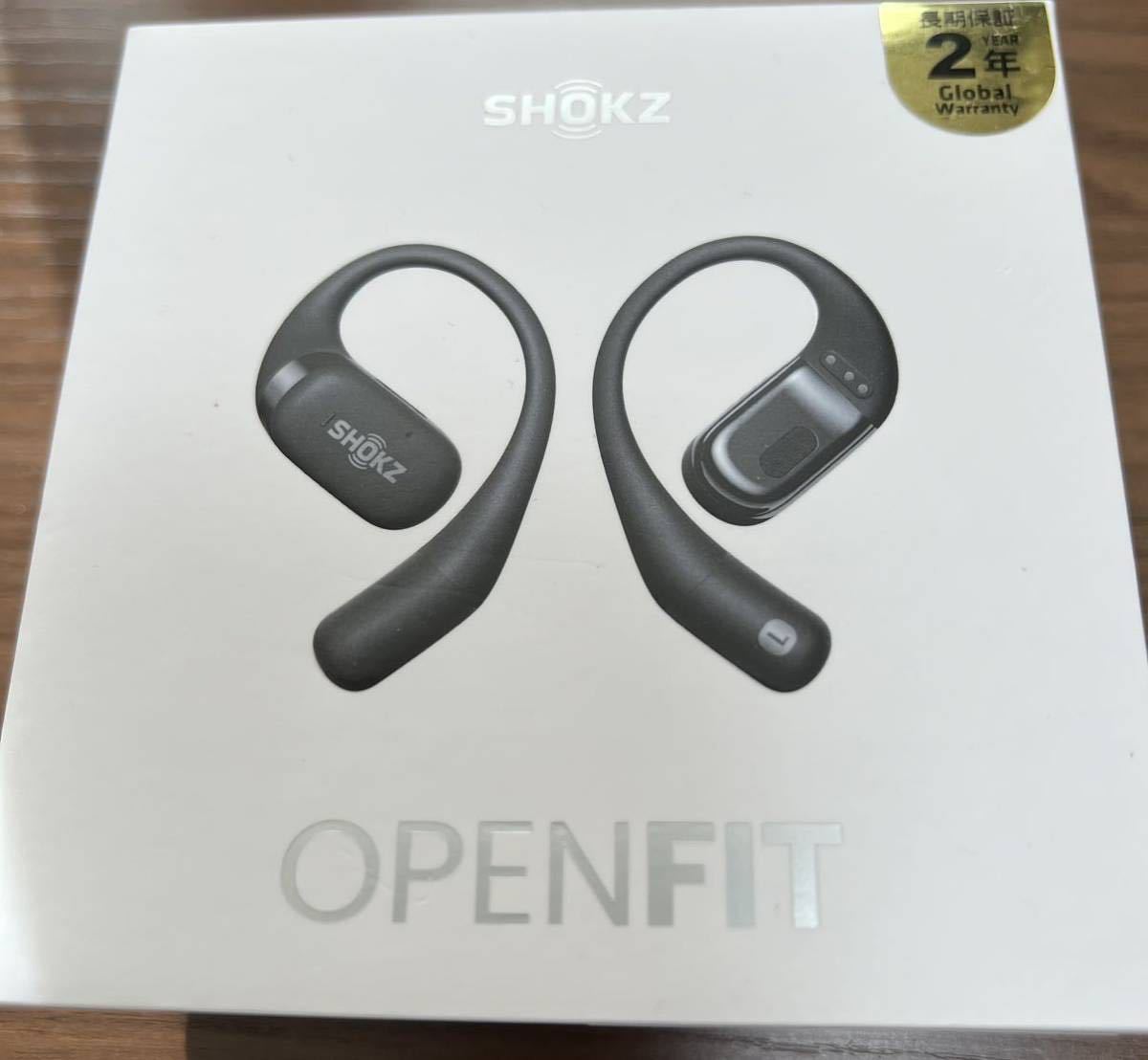 SHOKZ OPENFIT ブラック ブラック SHOKZ OPENFIT Open Fit Shipping!