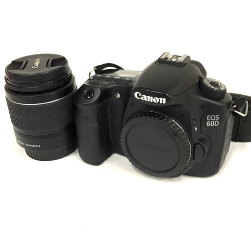 1円 CANON EOS 60D EF-S 18-55mm 1:3.5-5.6 IS デジタル一眼レフ カメラ レンズ C041419