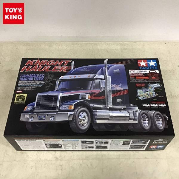 1円〜 同梱不可□ 欠品 タミヤ 電動RCビッグトラックシリーズ 1/14 トレーラーヘッド ナイトハウラー フルオペレーションセット