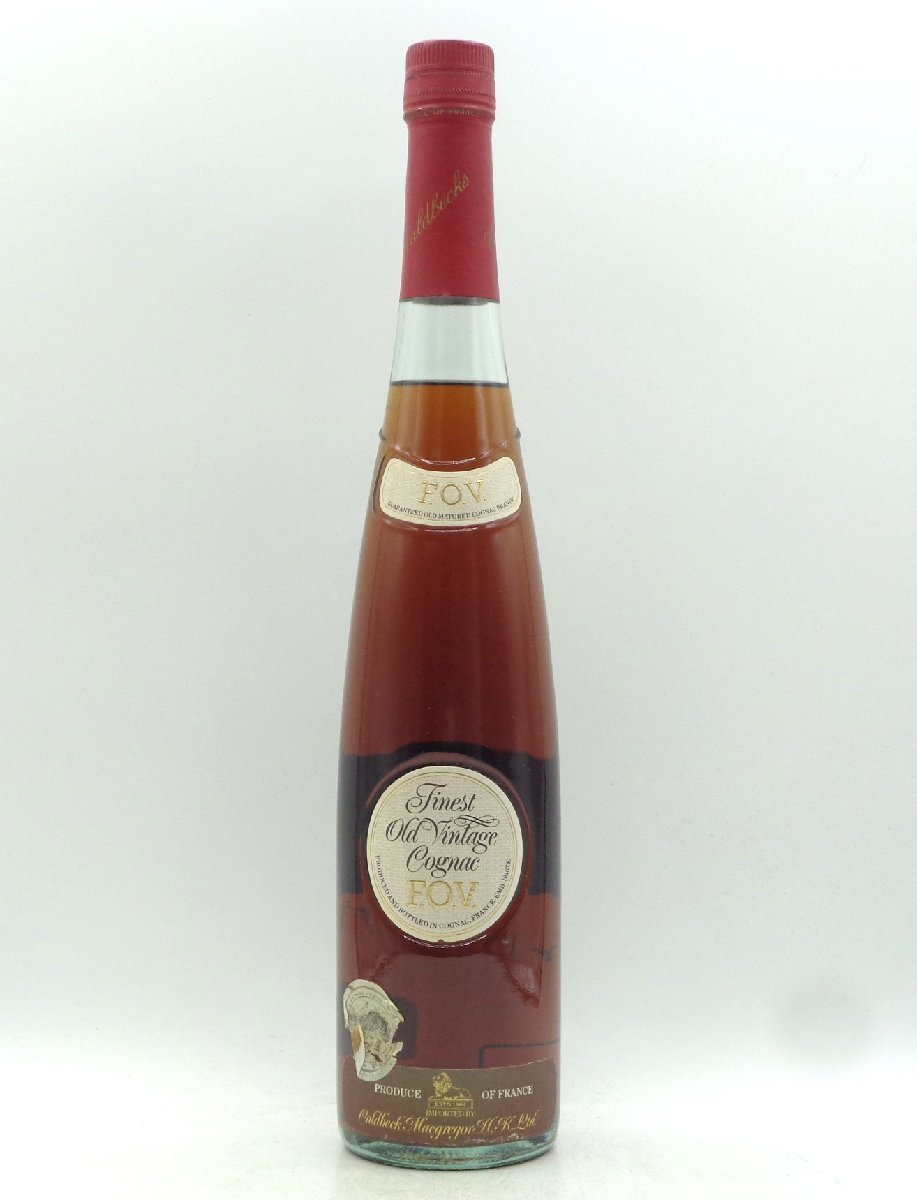 FOV Finest Old Vintage Cognac ファイネスト オールド ヴィンテージ コニャック ブランデー 未開封 古酒 X247445