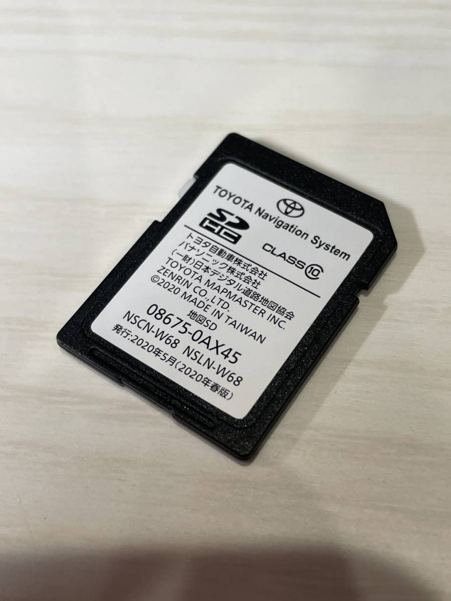 TOYOTA 地図SDカード NSCN-W68 NSLN-W68 NSCN-W68 トヨタ純正ナビ NSLN-W68 SDカード 地図 TOYOTA トヨタ 純正