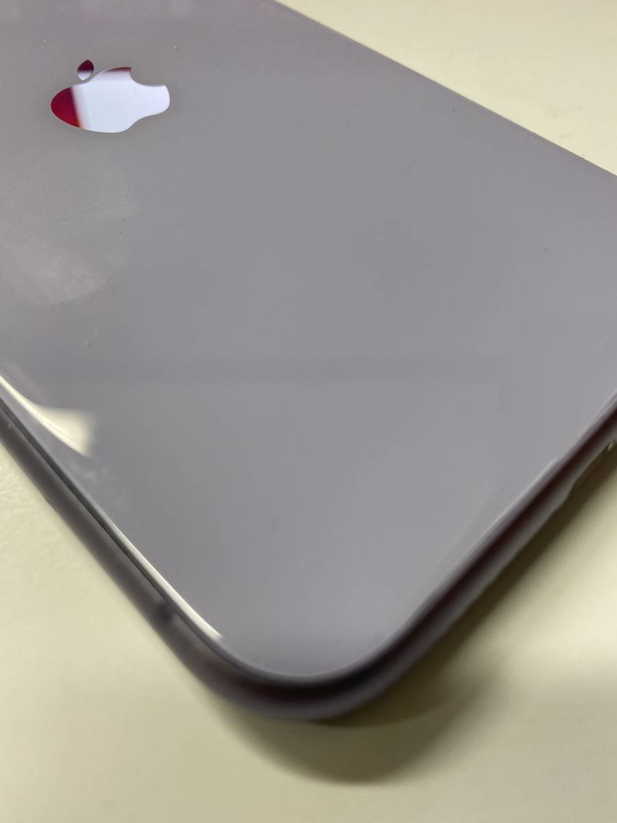 正規品，得価 【背面割れ】ジャンク　iPhone11 64G SIMフリー　パープル　アップルストア購入品◯　アクティベーションロックなし　本体のみ　中古