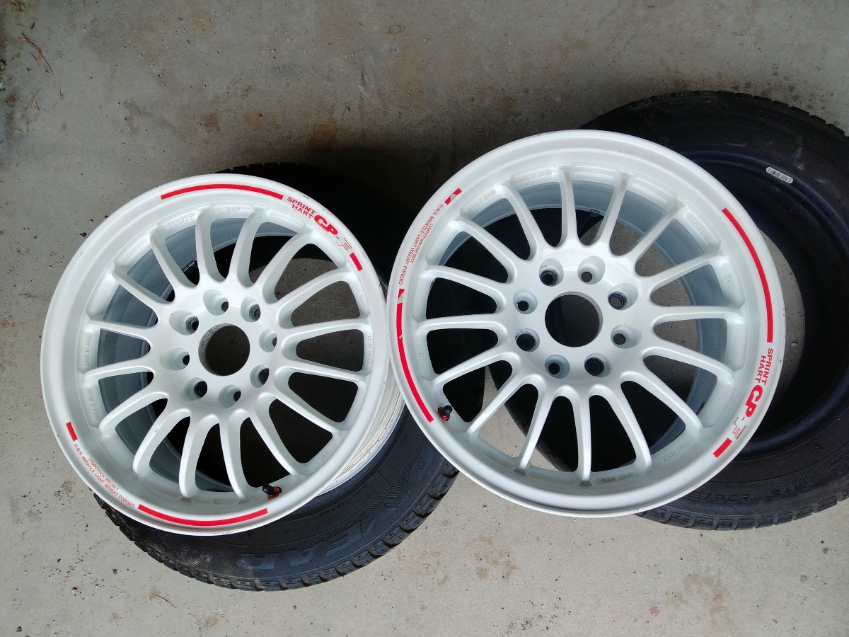 軽量 SSR CP-F 7.5J PCD114.3 スプリントハート CP-F インテグラ 