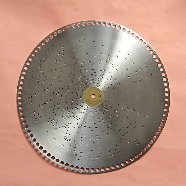 ヘンスデスク　15 1/2インチ(39cm)　乙女の祈り　バダジェフスカ　レジーナ・ポリフォン・ポーターディスクオルゴール用