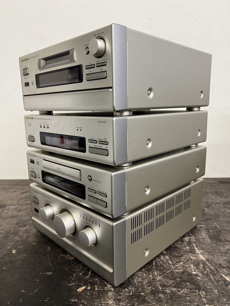 ☆ ONKYO オンキョー A-922M LTD MD-122MX C-722M LTD アンプ CDデッキ