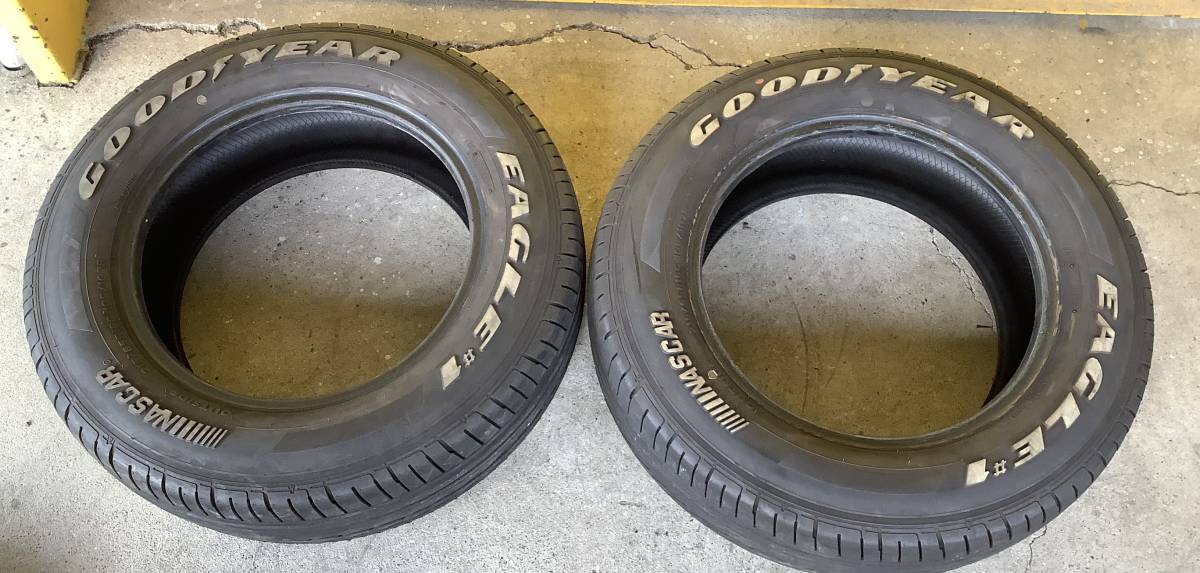 グッドイヤー　EAGLE#1 NASCAR 215/65R16C 109/107R １９年製　ホワイトレター　２本のみ