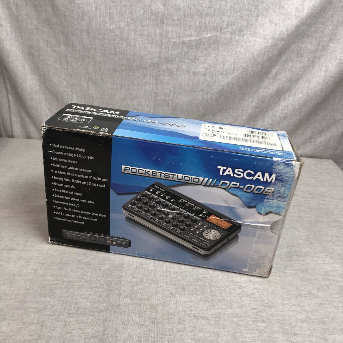 TASCAM コンパクトMTR DP-008 TASCAM DP-008EX | sale for タスカム