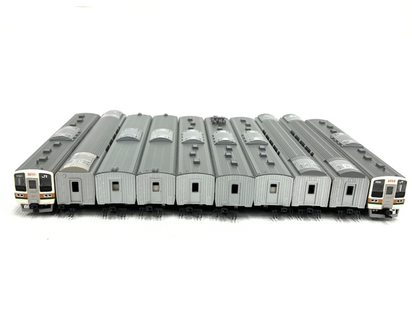 KATO 211系3000番台　10両編成　加工品　ジャンク KATO 211系 増結編成 計10両 鉄道模型 ジャンク M8241107 KATO