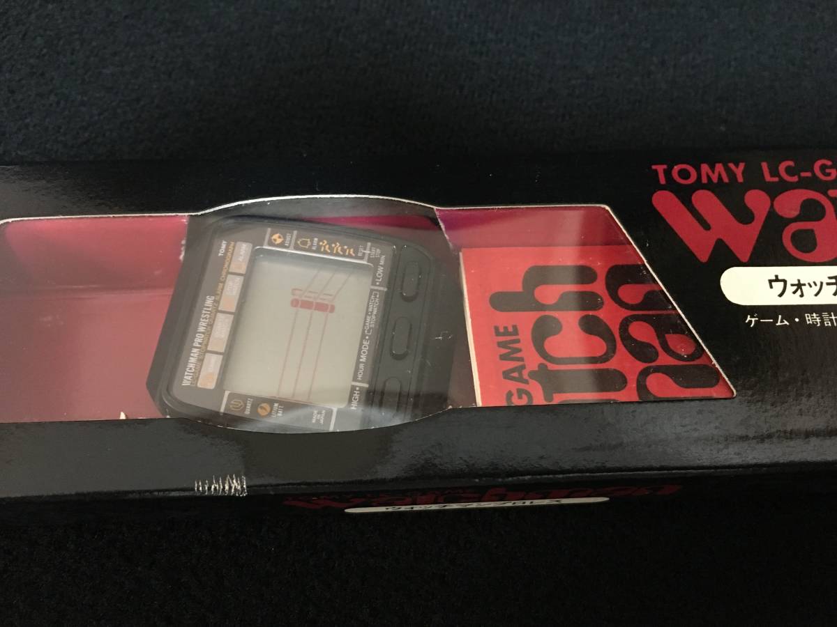 トミー LCゲーム ウォッチマン プロレス LCD LSI ゲームウォッチ 