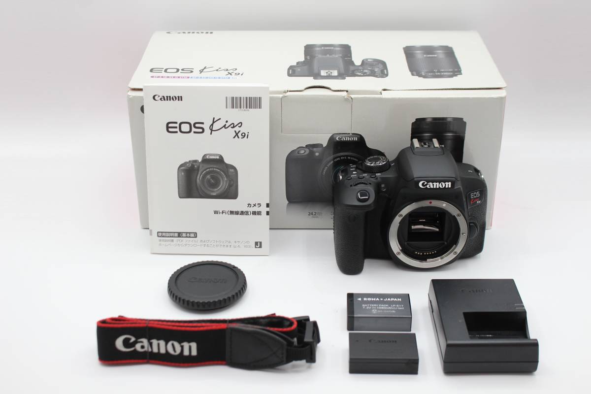 ショット数1,300の極美品！一眼レフカメラ Canon kiss x9i ♪ 極美