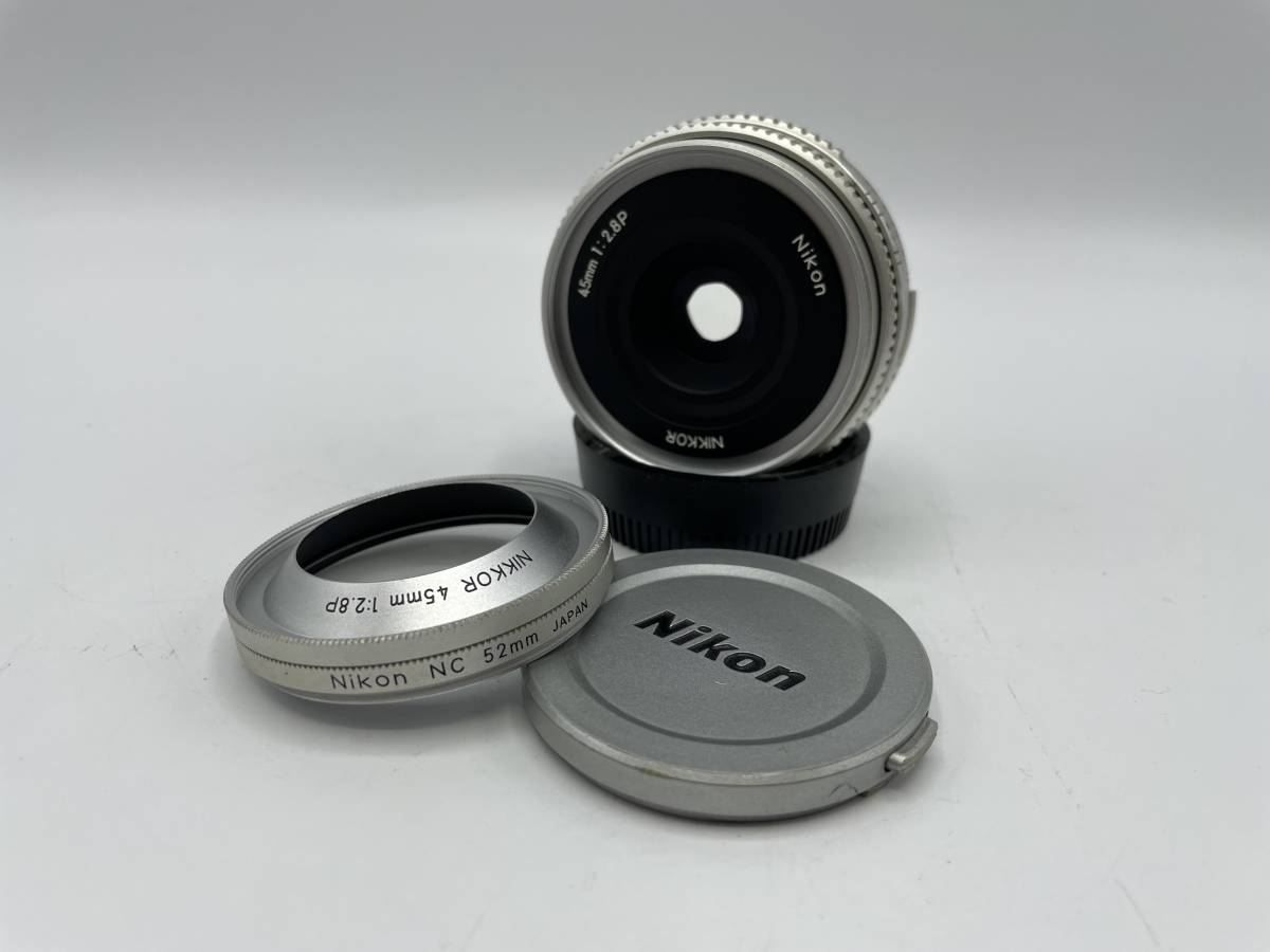45mm Nikon Nikkor - NIKKOR P ニコン f⁄2.8 | Classic Pancake Lens 