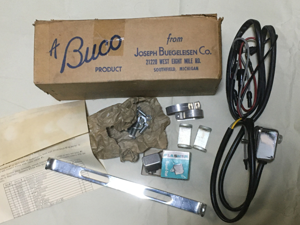 BUCOウインカー取り付けセット（ナックル、パン、ハーレー、ガイド、YANKEE