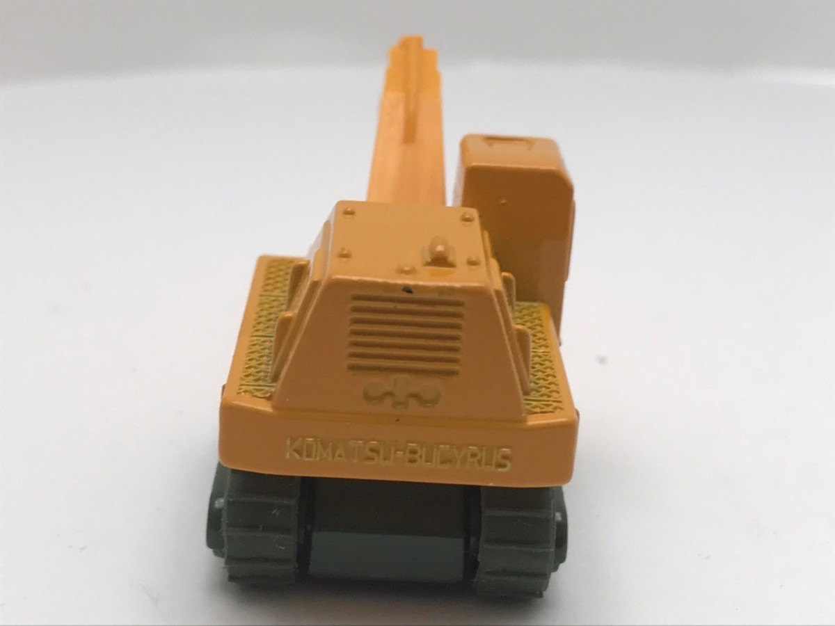 トミカ 日本製 特注 コマツ パワーショベル 15-HT 当時物 絶版
