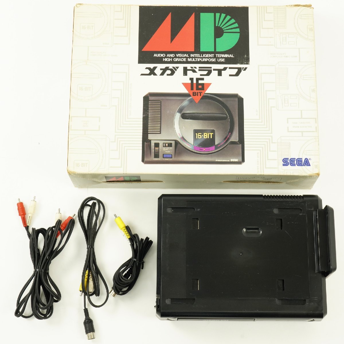 箱付き】【ジャンク】メガCD本体（HAA-2910） メガCD megaCD 入手困難