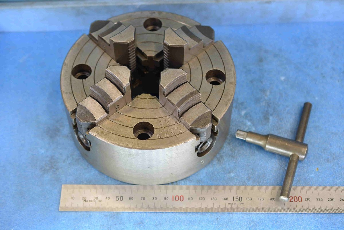 KITAGAWA 150mm 4爪 インデペンデント チャック 中古