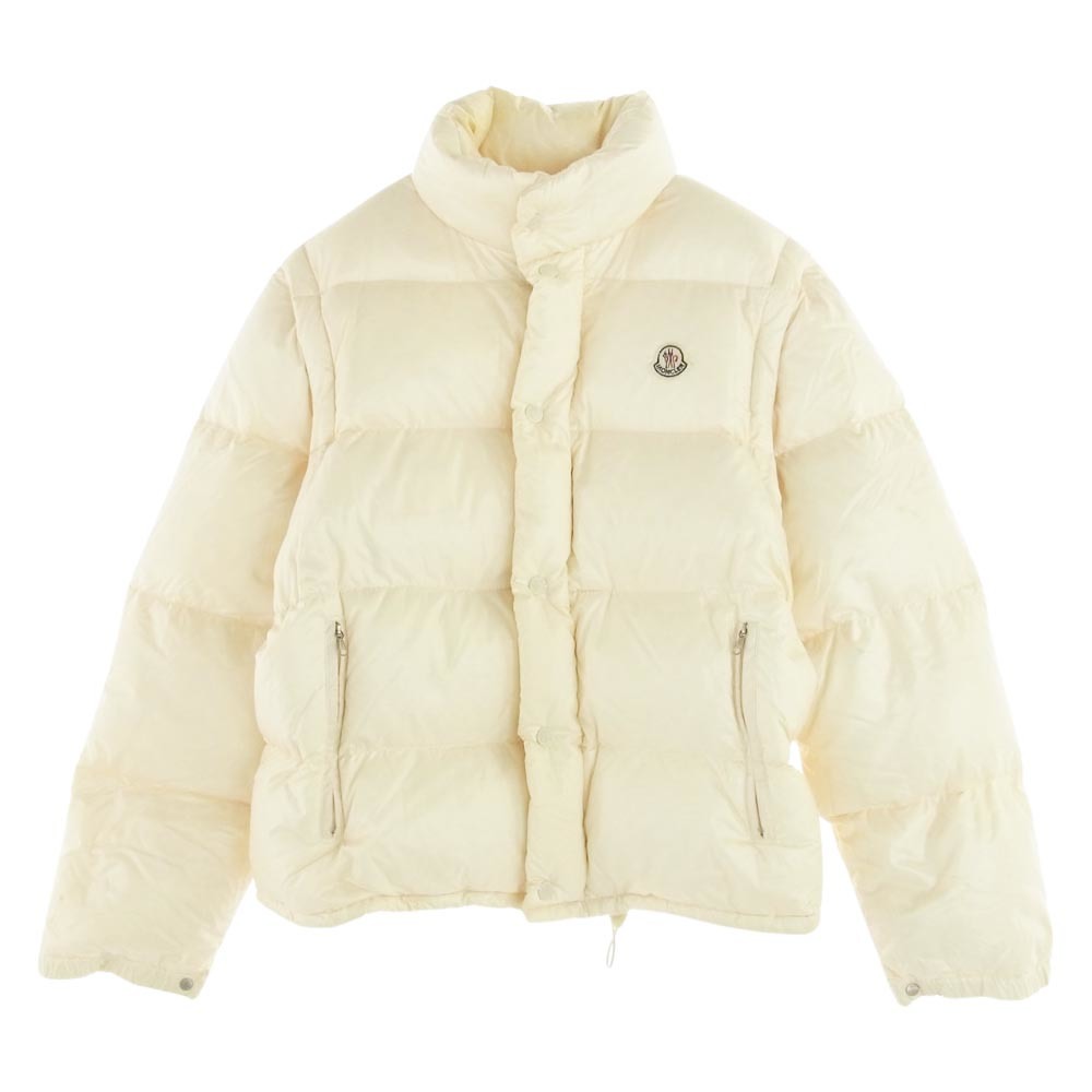 MONCLER モンクレール 220-091-41306-50 VERONE 2WAY 茶タグ ジップアップ ナイロン ダウンベスト ダウンジャケット 1【中古】