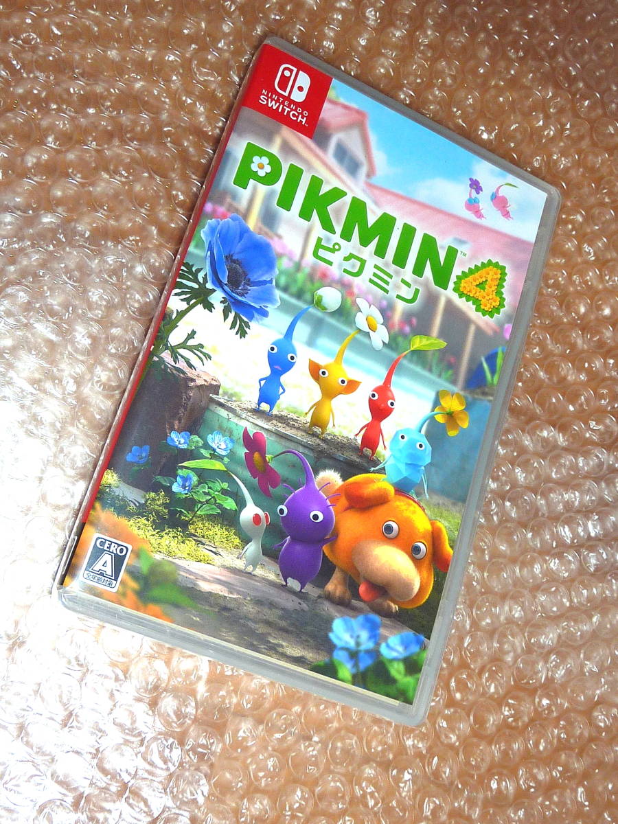 1円～☆Switch ソフト ピクミン 4 ( Pikmin 4 ) 新品未開封 送料無料