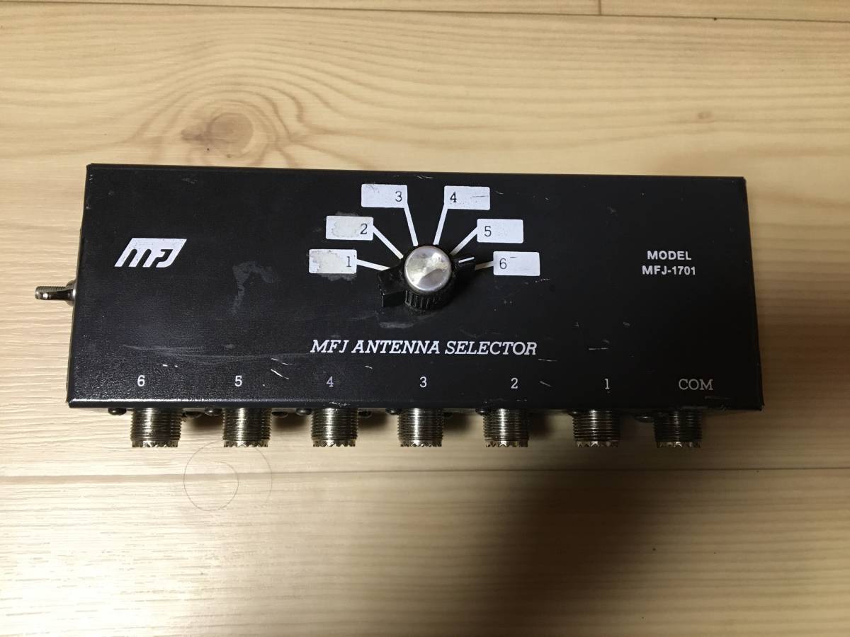 ☆しん MFJ 6回路 同軸切替器 MFJ-1700B（現状渡し）☆ JACOM e_shop