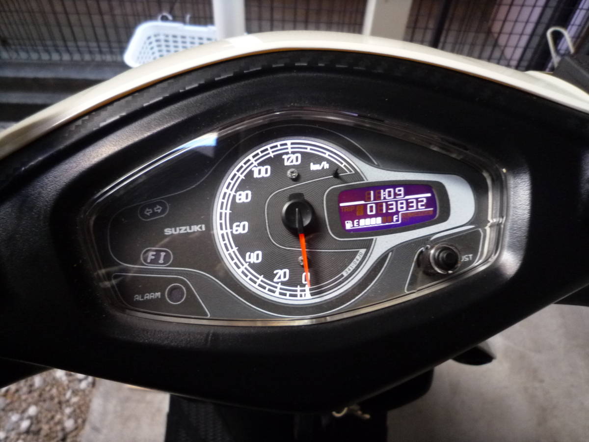 アドレス V125S 外装新品 美車 整備済み メーター液晶修理済み 即決自 