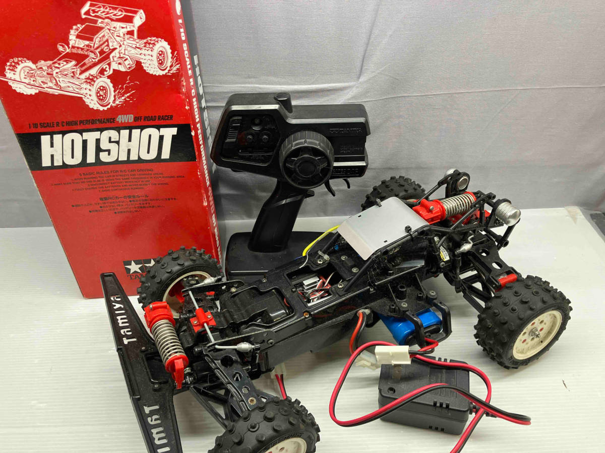 □RCカー シャーシ□まとめて4台□パーツ部品取りなど ジャンク