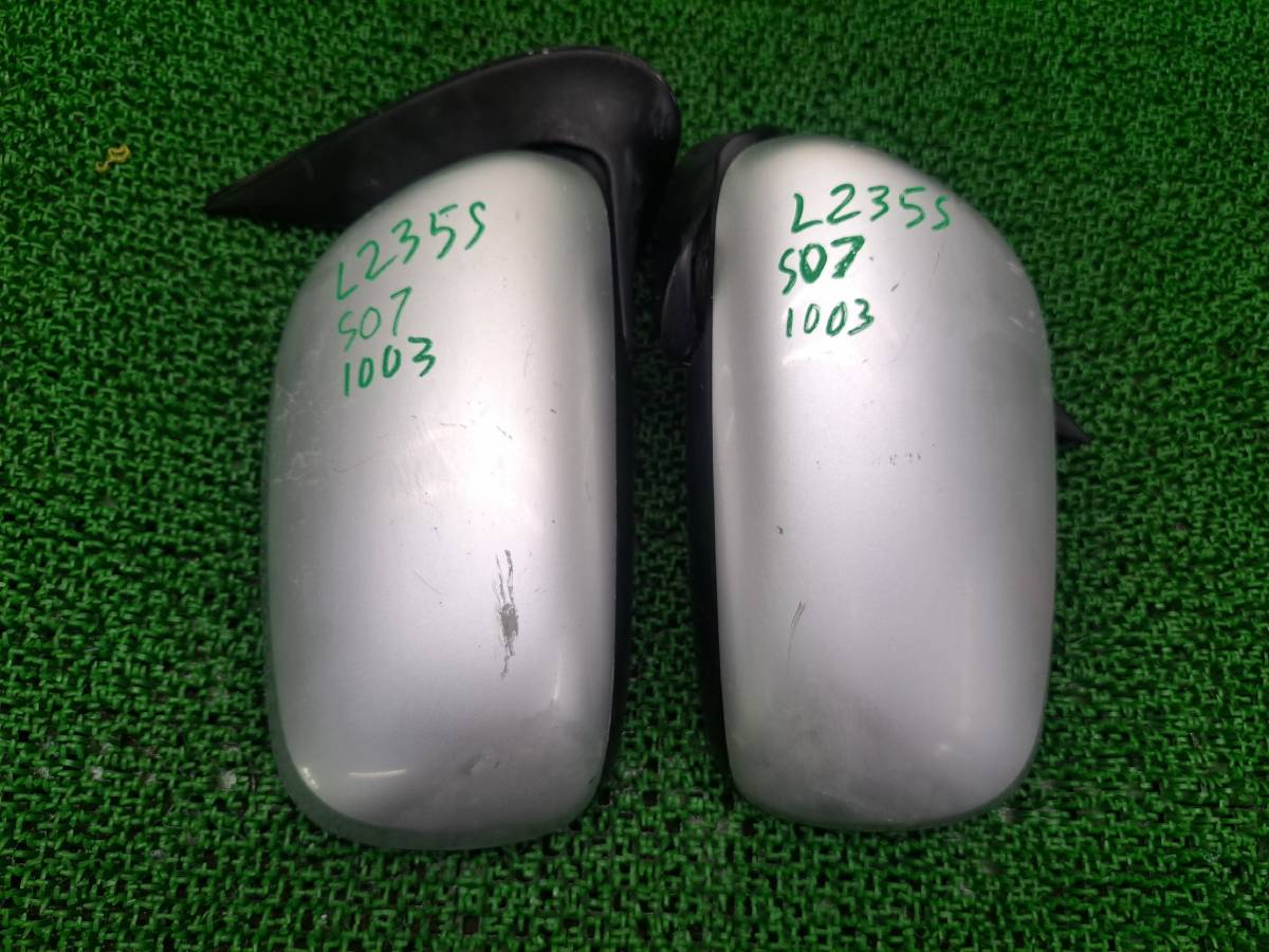  1003 ダイハツ エッセ L235S L245S 純正 ドアミラー 左右セット サイドミラー 運転席 助手席 右 左 S07/シルバー(ドアミラー)｜売買されたオークション情報、yahooの商品情報をアーカイブ公開 - オ ダイハツ用