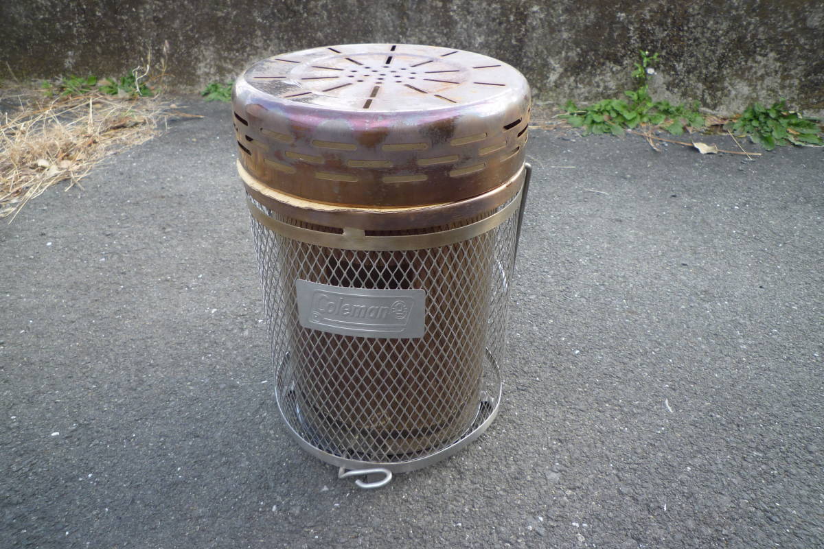 廃版　コールマン　ステンレスチャコールヒーター　L