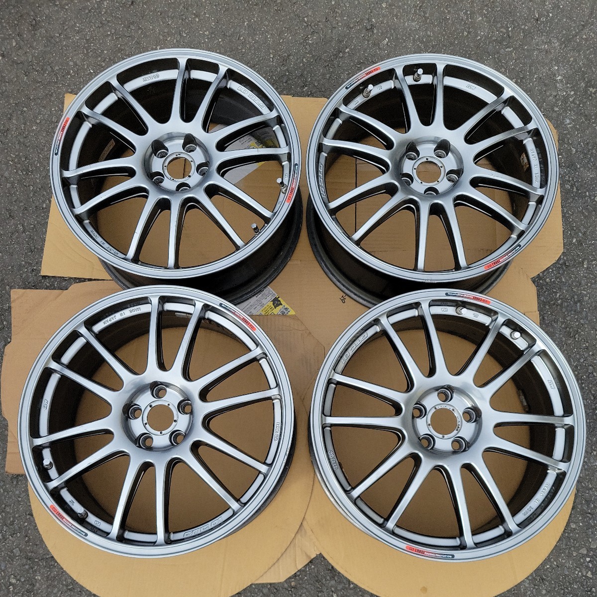 ENKEI GTC01R 18インチ 7.5J 4本セット 【公式通販】